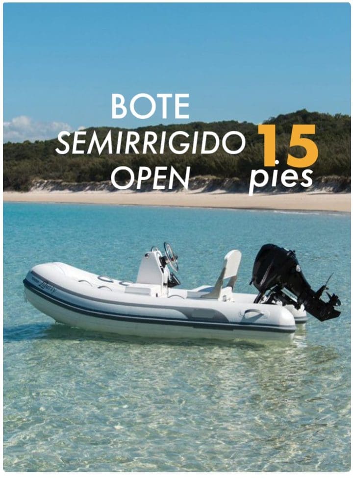 Bote Semirrigido 15 Pies