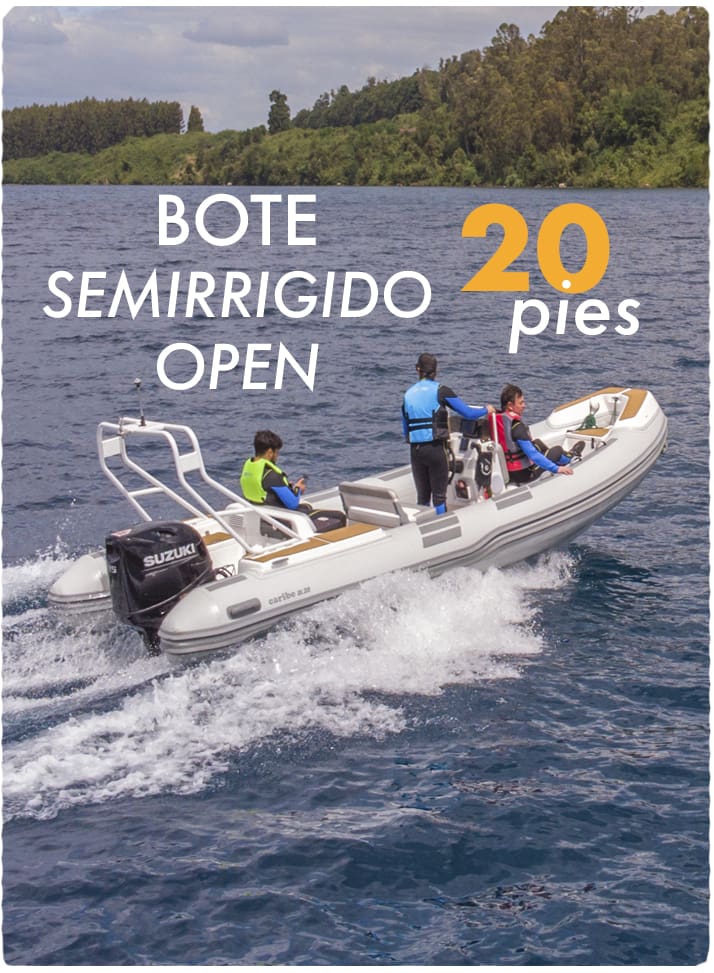 Bote Semirrigido 20 Pies