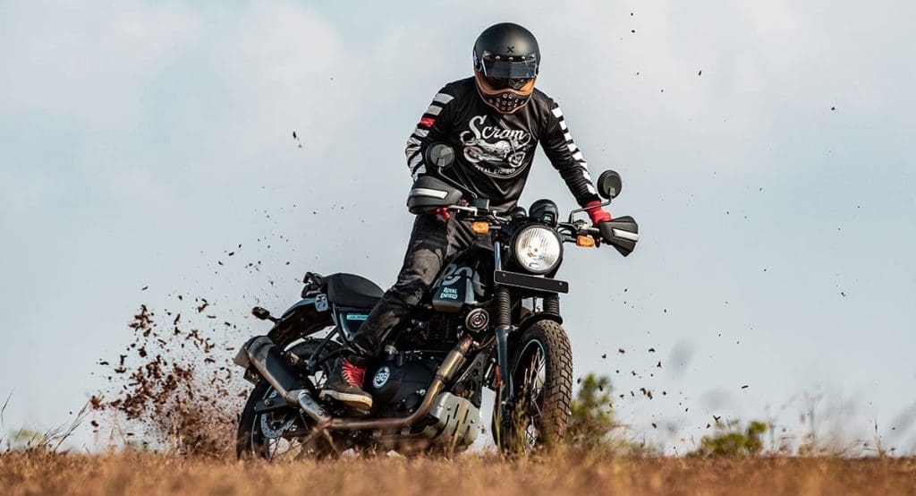 royal enfield scram 411
