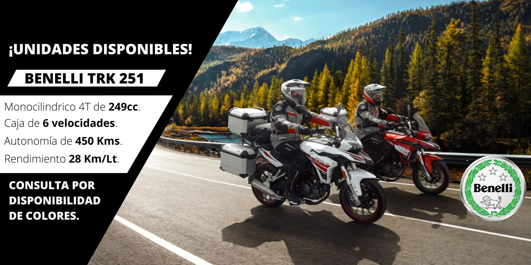 benelli trk 251 chile 2023