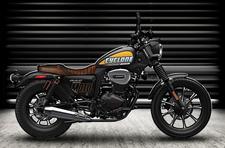 Zonsen Cyclone RA2 - Motocicleta Custom - Austral Moto Sport